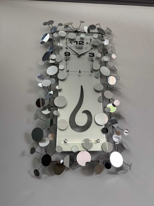 Модерни дизай стенни часовници с огледални елементи,Декорация за стена