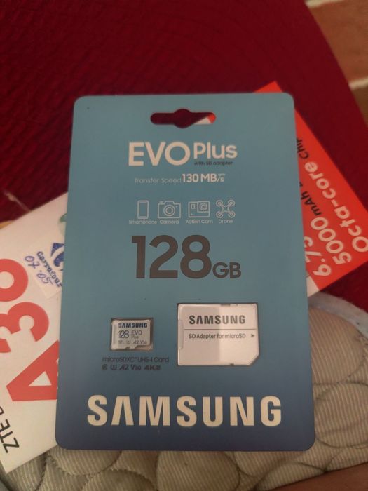 Vând telefon zte blade A36 cu card Samsung 128 gb