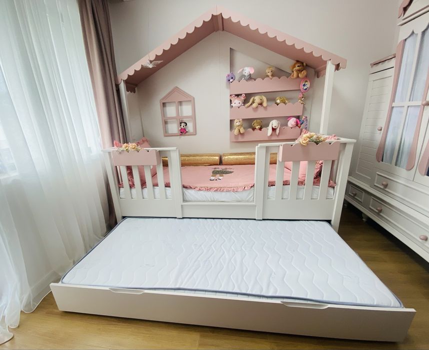 Приказно МДФ легло с допълнително легло