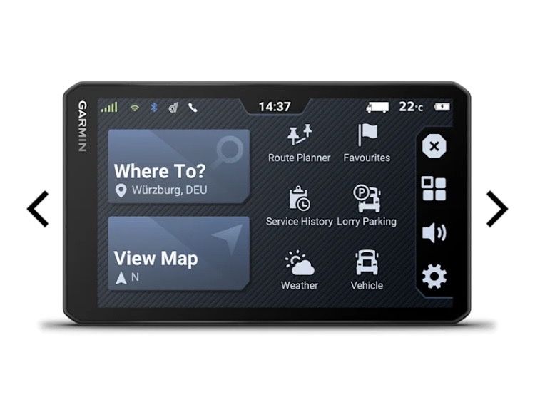 Navigatie Garmin DEZL LGV720 nou sigilata