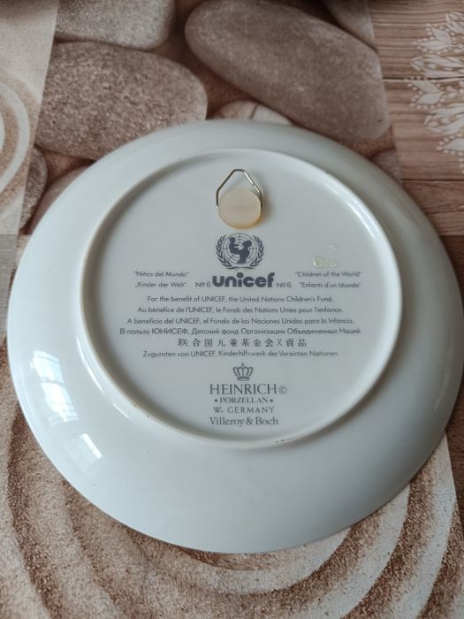 Farfurii decorative Villeroy&Boch. Farfurii Unicef