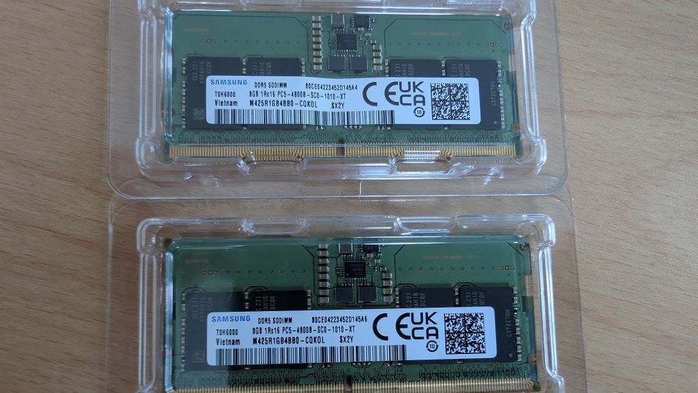 Samsung 8gb ram ddr5 4800mhz