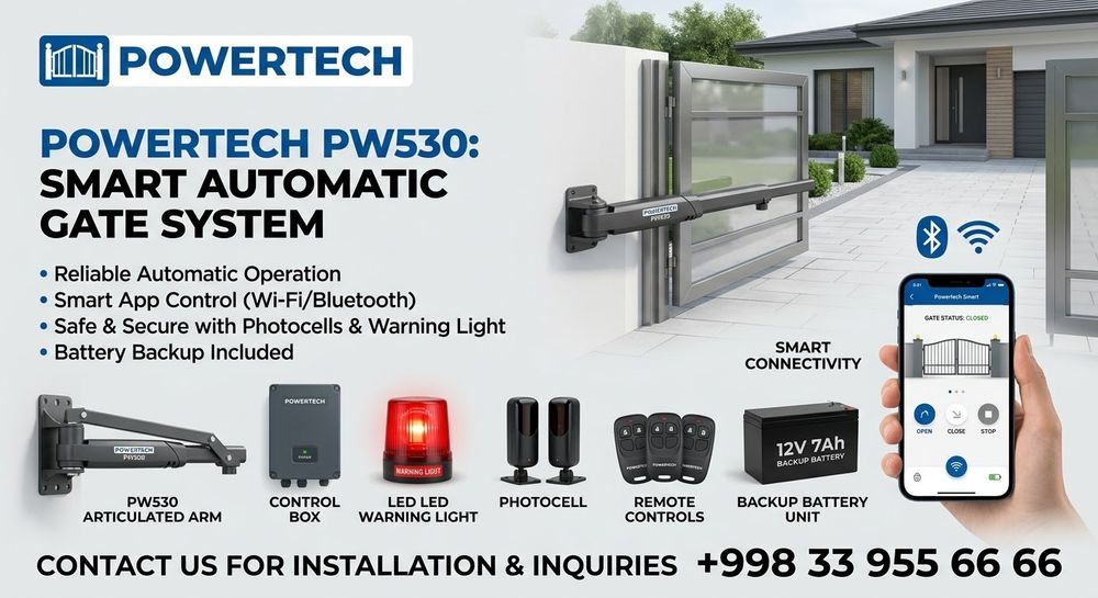 POWERTECH 330 (24V) ( 800кг ) 
Wi-fi