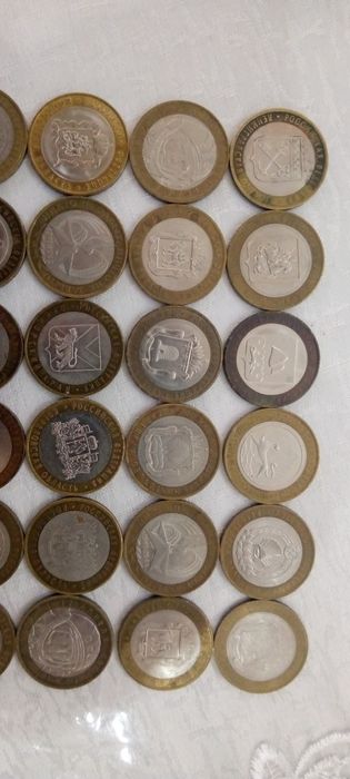 Монеты России биметалл