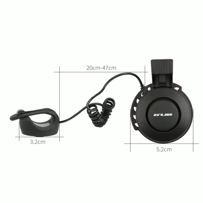 Sonerie electronică (claxon) pentru bicicletă GUB