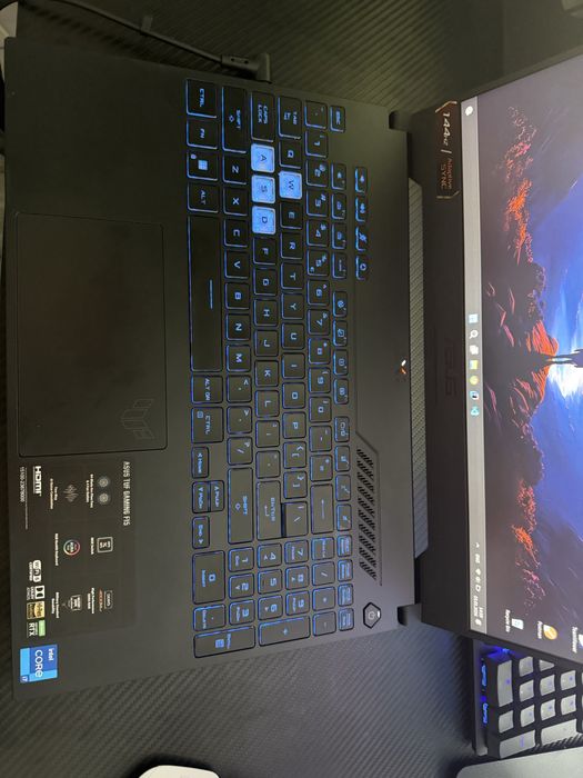 Laptop Asus TUF gaming F15-i7-12700H/ RTX 3050 Ti/ 16 GB RAM/ SSD 512