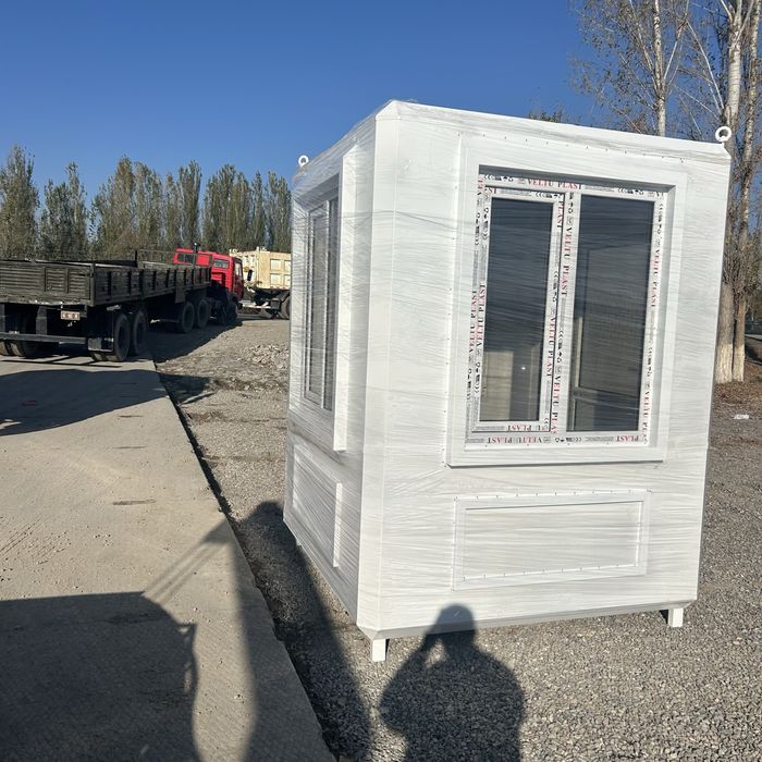 Охранная будка металличиский и порошковая краска