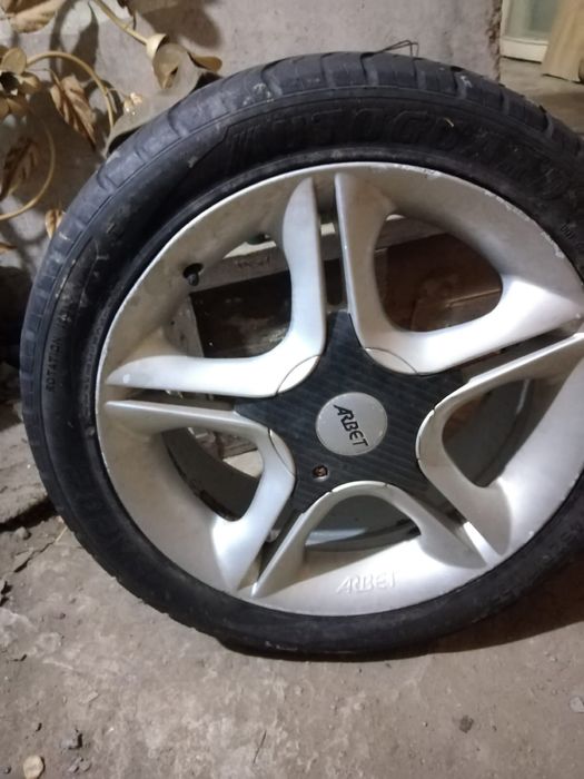 Jante de alij cu anvelope