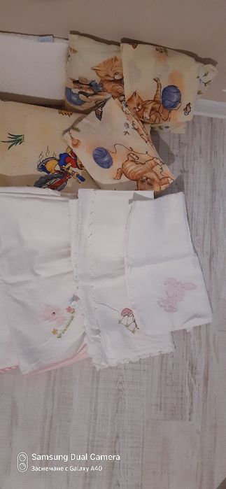 ЛОТ Завивки,одяла,пелени,възглавници за Бебе