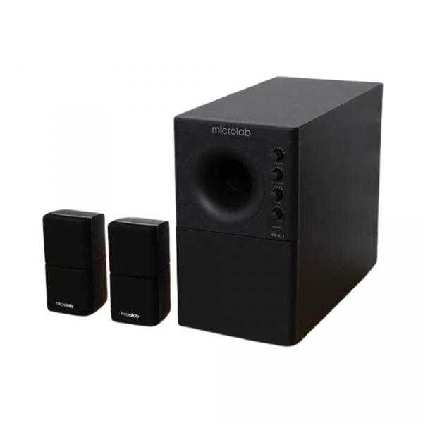 Колонки Стереосистема Microlab X3BT/2.1/98W, Bluetooth 4.0/BLACK 1.4