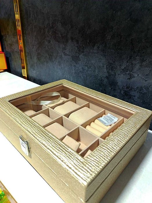 Подарочная шкатулка для часов — Элегантный футляр для 6 часов