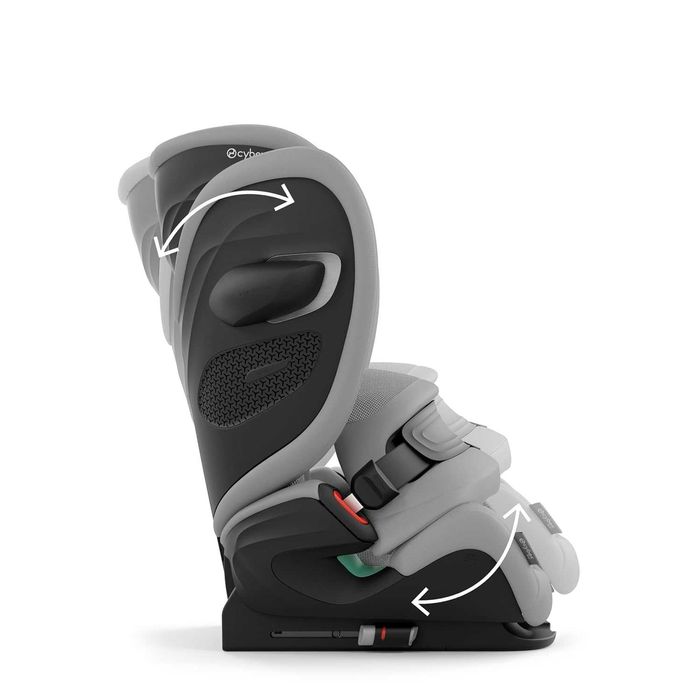 Cybex Pallas G2 i-Size Plus 9-50 кг, Stone grey, Isofix, детско/бебешко столче за кола, ново