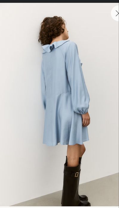 Rochie H&M vascoza bleu xs noua