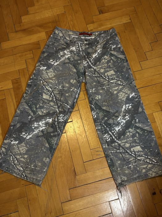 дънки Jaded London с камуфлажен принт