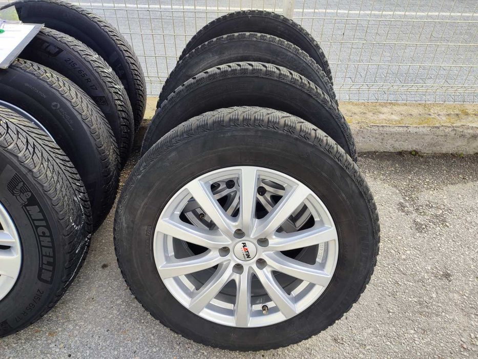 245 - 4бр. Алуминиеви джанти 17'' 5x108 гуми 215/65R17 Opel Grandland