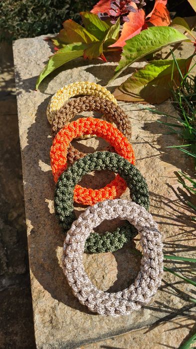 Ръчно плетена гривна бохо бижута