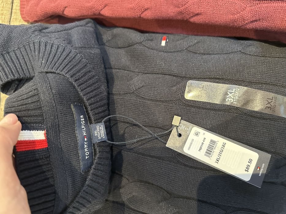 Свитера Tommy Hilfiger 3xl