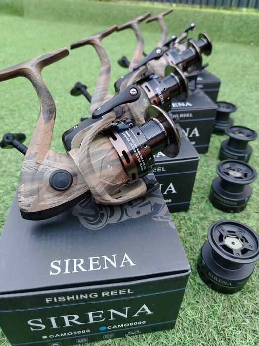 Set 4 mulinete Camo Diamant Alb 6000