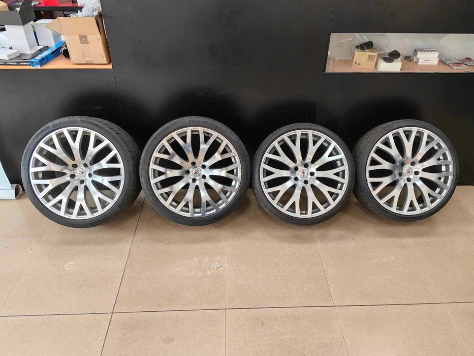 Maserati Kahn джанти 21 инча спорт пакет 9.5J 10.5J с гуми 5х114.3
