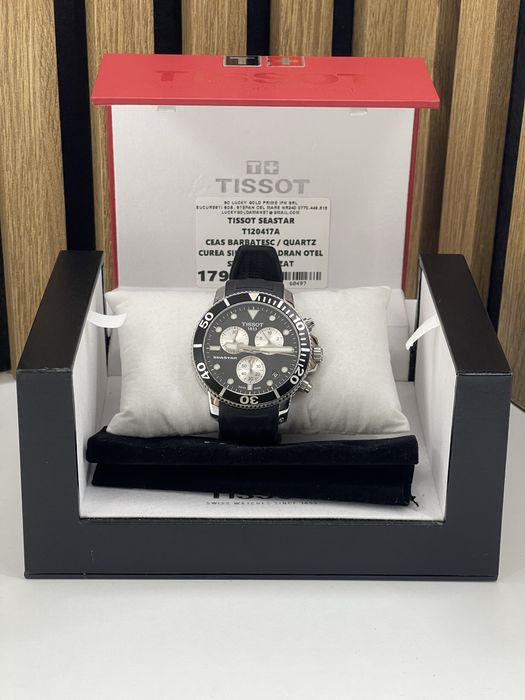 Tissot Seastar T120417A/Ceas Barbatesc Quartz Garantie/Factura  #60497