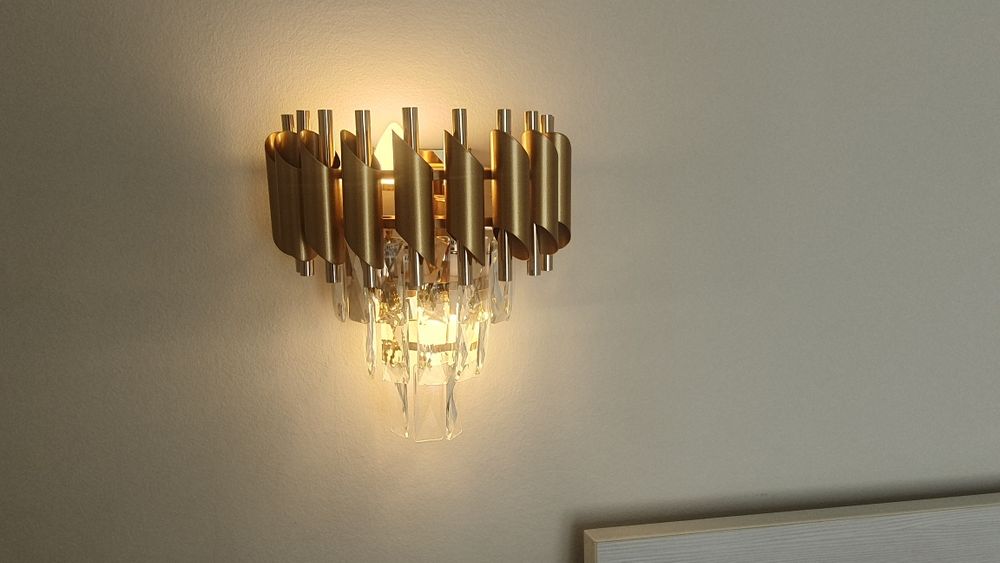 Vând candelabru luxuriant și doua aplici la set