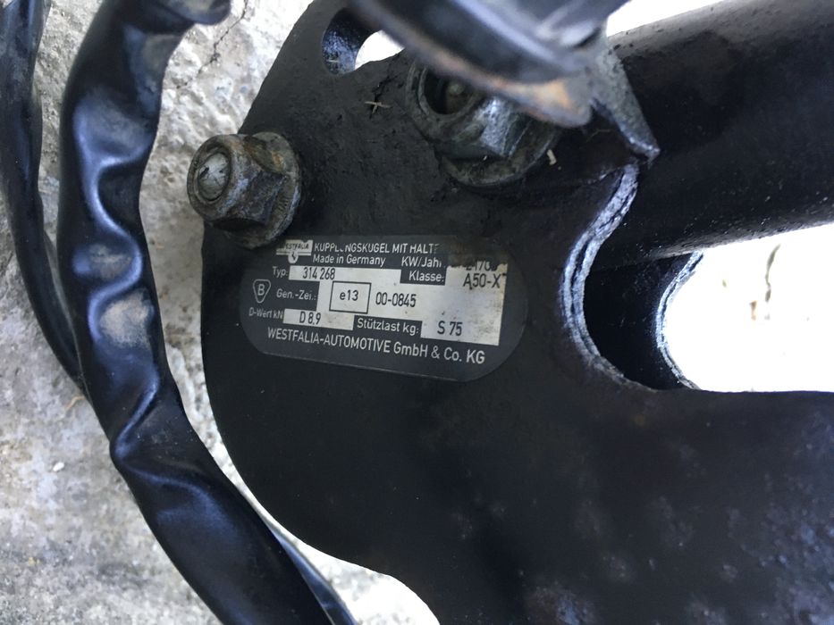 Carlig Cui Remorcare Tractare Westfalia Opel Zafira A