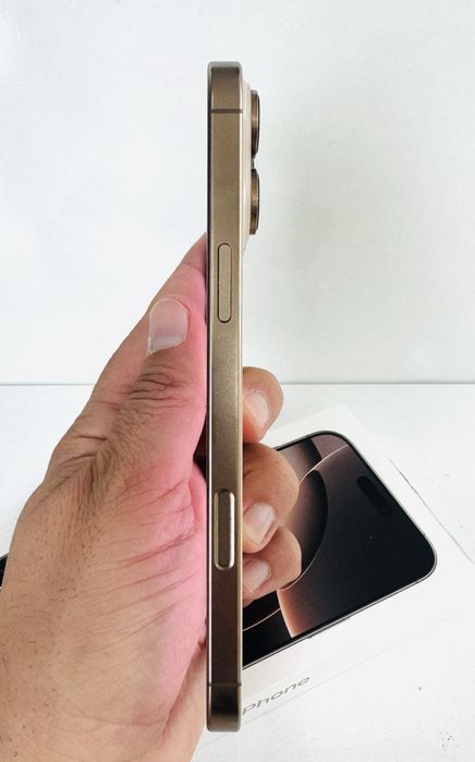 Като НОВ! iPhone 16 Pro Max 256GB Desert Titanium ГАРАНЦИЯ!