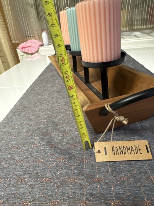 Suport lumanari din lemn