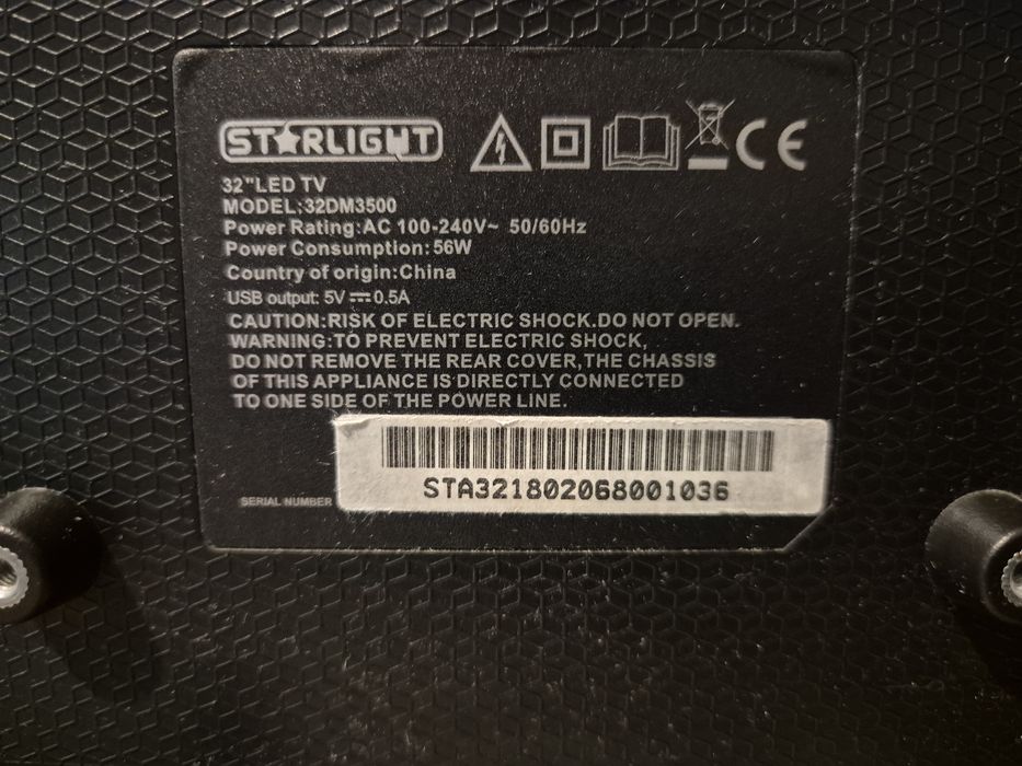 Televizor Led full  HD 81 cm/ 32" StarLight  Nou