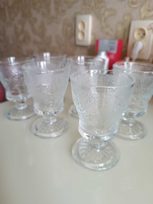 Фужеры стекло советского времени