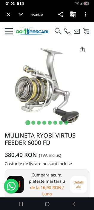 Mulineta Virtus Feeder 6000