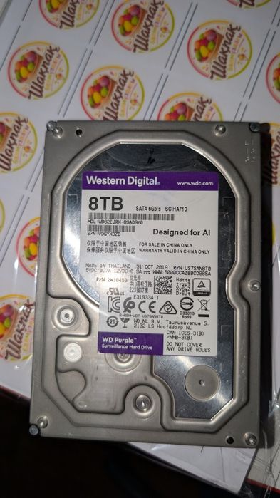 HDD Western Digital WD80EJRX 8000 Гб