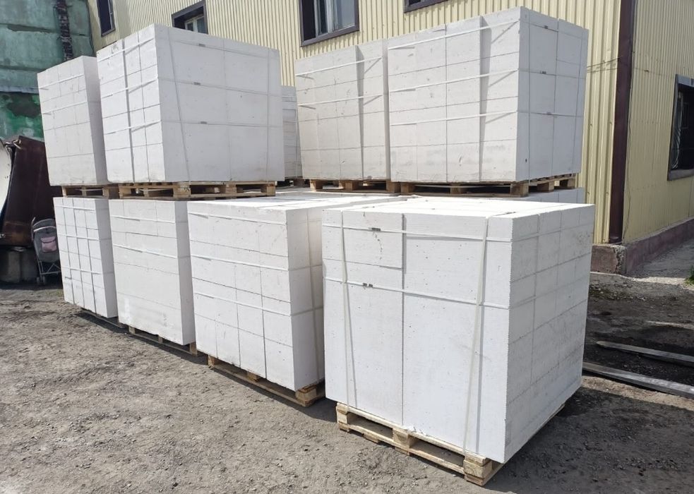 Автоклавный газоблок, бесплатная доставка