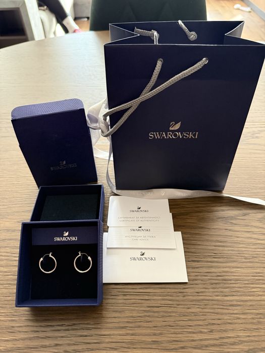 Swarovski Summerset Hoop Earrings