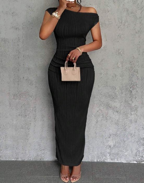 Rochie neagra lungă