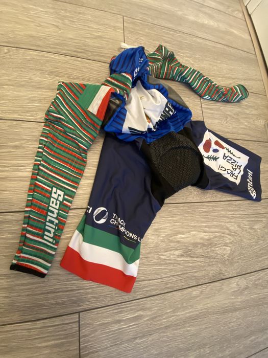 Dura Ace Combinezon santini original Marimea M(real S)