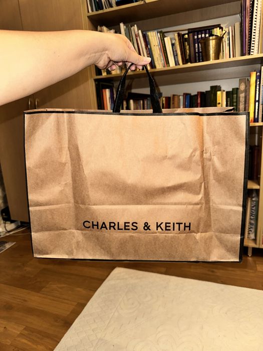Сумка багет charles and keith