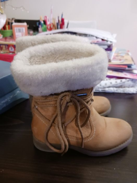 Детски ботушки с топла подплата