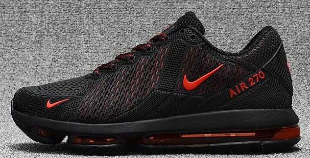 Nike Air Max 270 - Черно с червени акценти, размер 41 Специална оферта