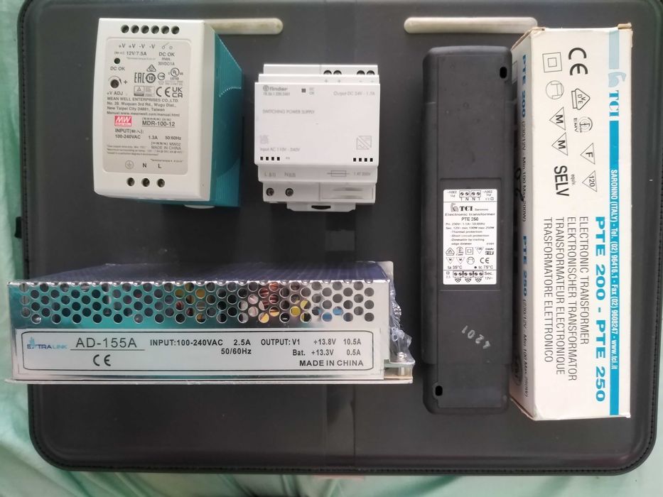 Aparataje electrice - protectii, contactori, sigurante, surse etc majoritatea noi