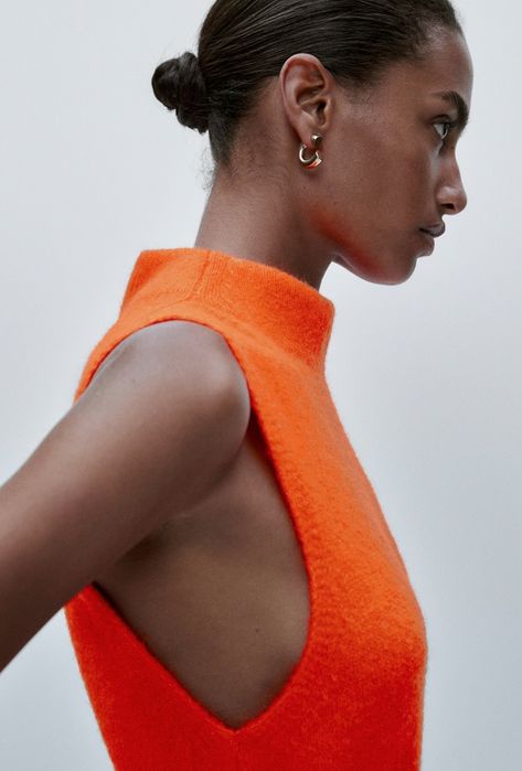 Rochie din lână tricotată Massimo Dutti-EDITIE LIMITĂ,masura S,,Super