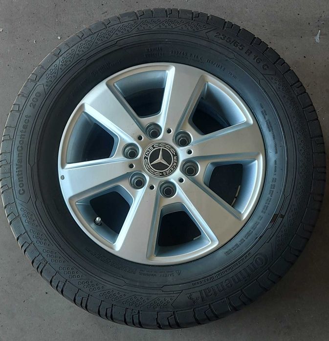 Jante Mercedes Sprinter originale anvelope vara Continental