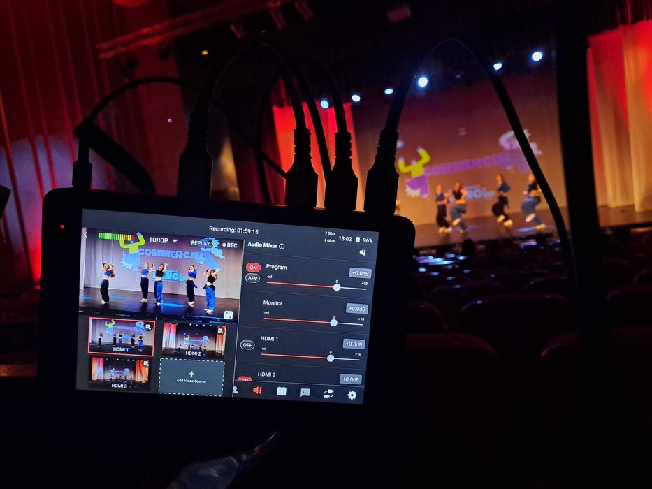 Filmari profesionale în regim TV multicam