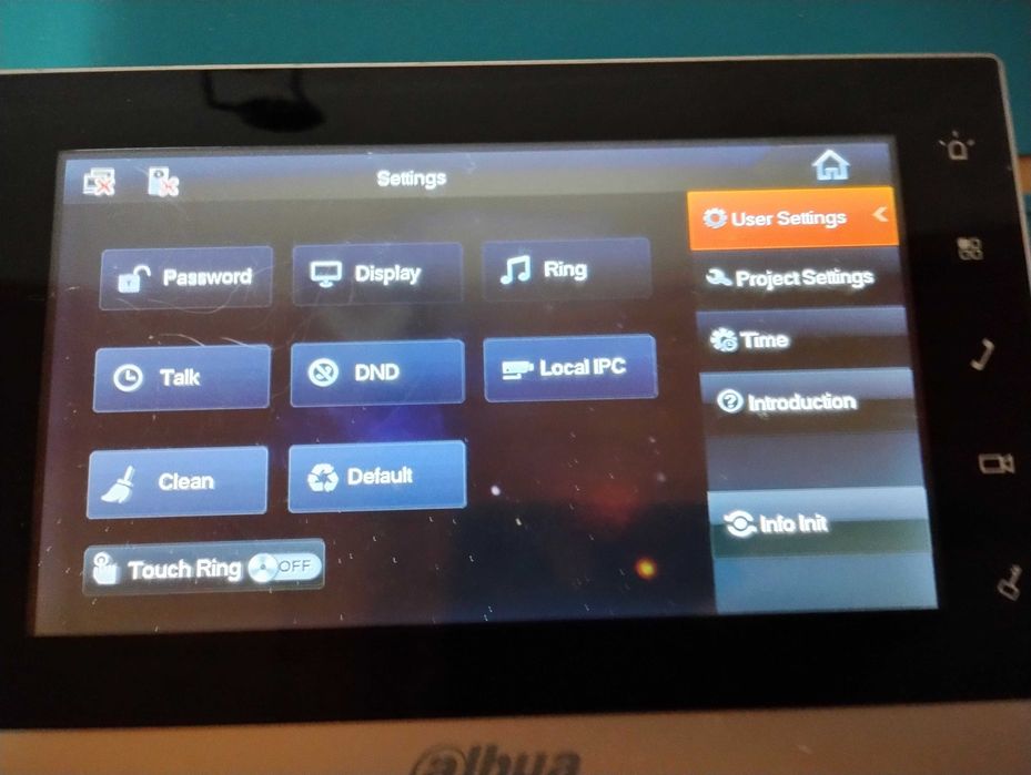 Dahua IP Indoor Monitor и 4 камери звънец