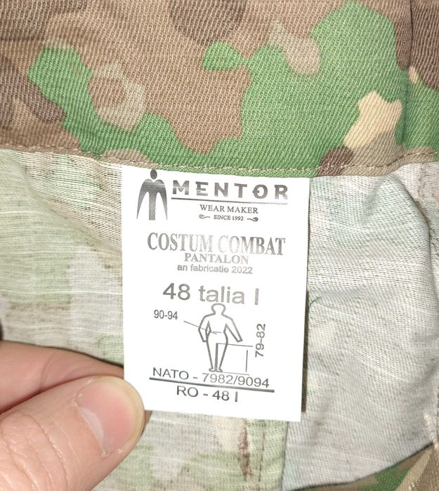 Pantaloni + Veston camuflaj combat, marimea 48 cu 1 ( XL )