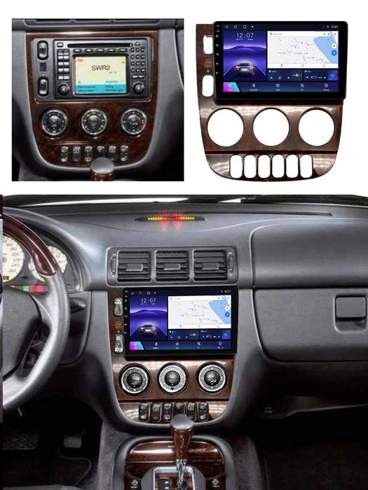 Navigatie Android 14 Mercedes ML W163 2001 2005 1/8 Gb CarPlay +CAMERA