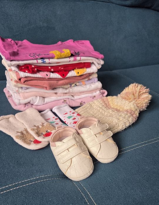 4,99 lei transport azi! 15 buc- 4 lei buc- lot hăinuțe fetiță, în stare f buna!