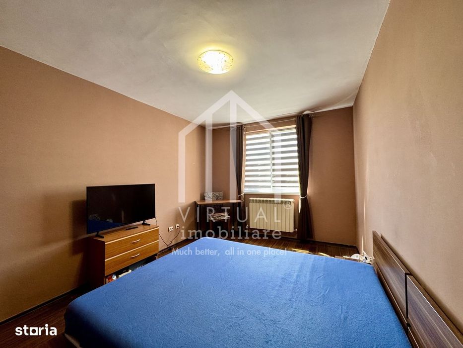 Apartament cu 3 camere 74mp+balcon (6mp), loc de parcare, etaj 2/5