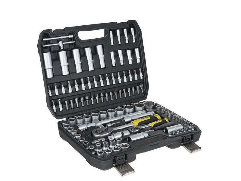 Комплект инструменти 108 части 1/4", 1/2" geko