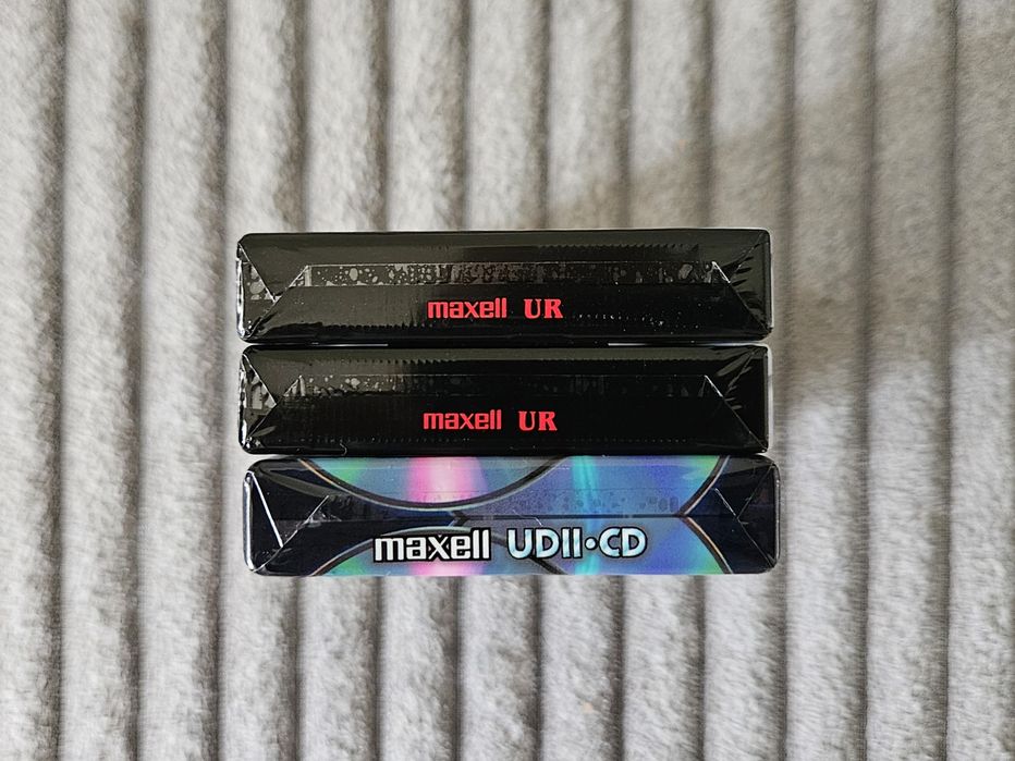 3 Casete  Audio Maxell UR UDII UK